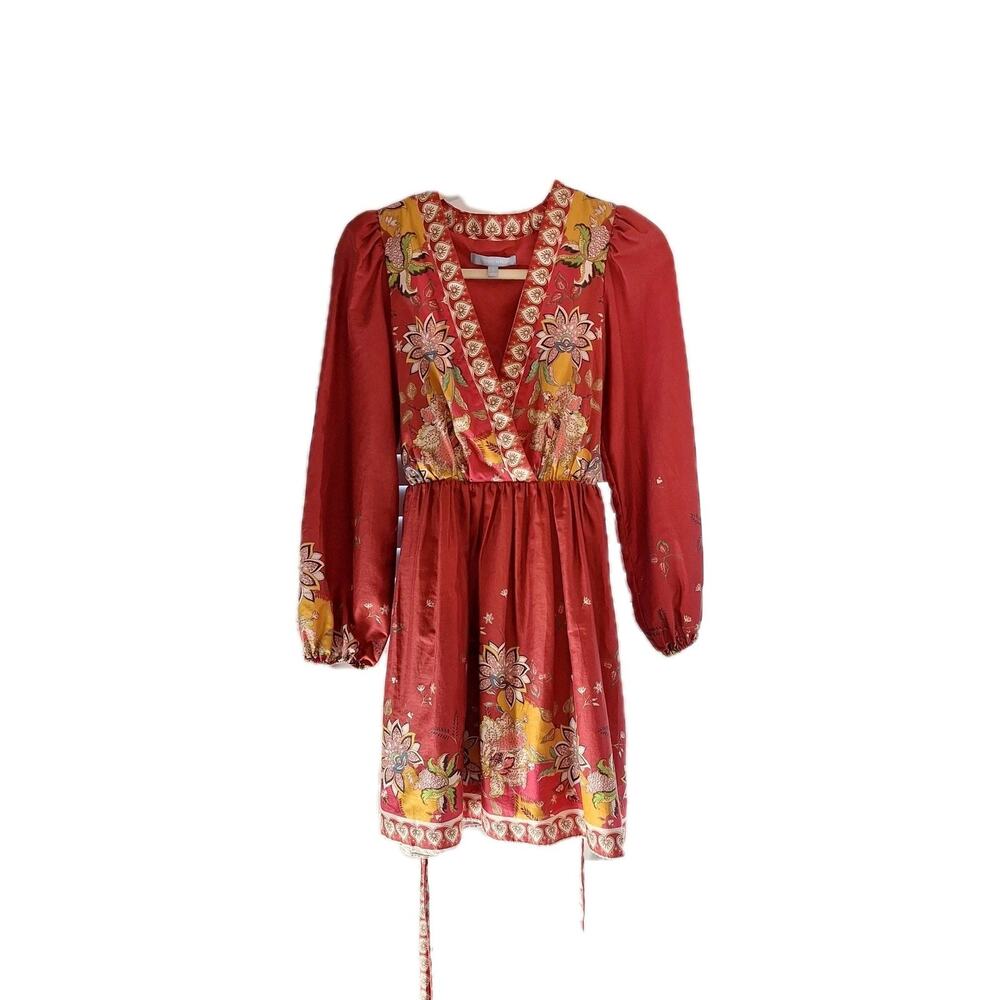 Anthoni Melani Size 2 Long sleeve Boho Dress